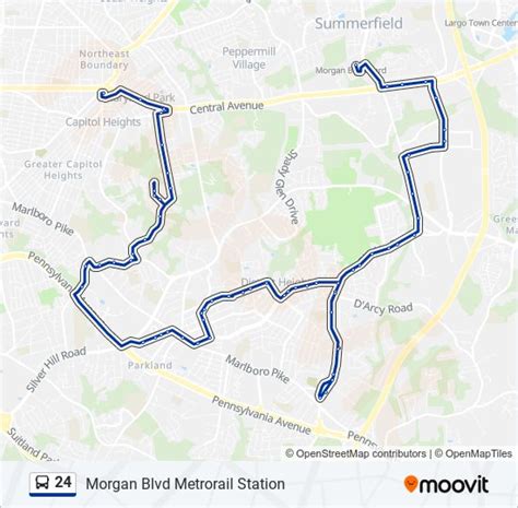 Route Schedules Stops Maps Morgan Blvd Metrorail Station Updated