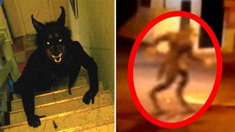 5 Werewolves Caught On Tape Youtube