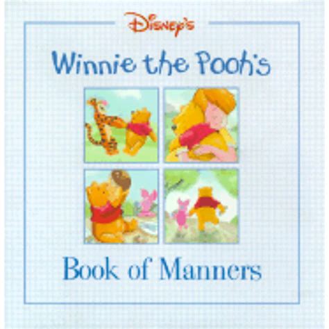 Pre Owned Disney S Winnie The Pooh S Book Of Manners Hardcover