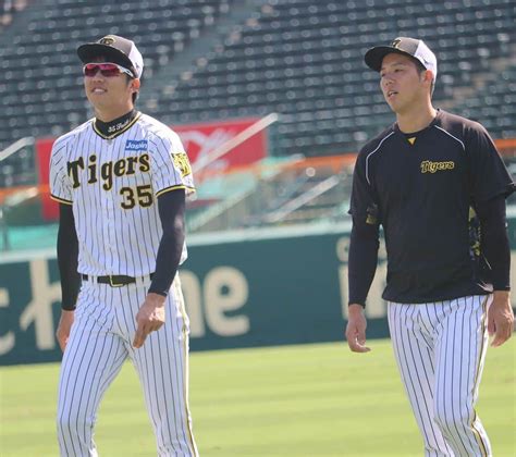 阪神タイガースさんのインスタグラム写真 阪神タイガースinstagram「9月19日、甲子園球場での先発投手練習の様子です！ 青柳