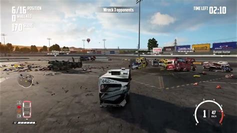 Wreckfest Wednesday Motorhome Madness Derby Challenge Youtube