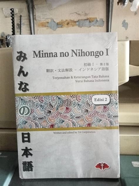 BUKU MINNA NO NIHONGO 1 Terjemahan Keterangan Tata Bahasa Versi