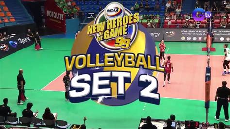 Ncaa Women S Volleyball Lpu Vs Benilde Second Set Ncaa Season