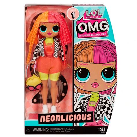 L O L Surprise OMG Mini Lalka Core Doll Series Neonlicious L O L