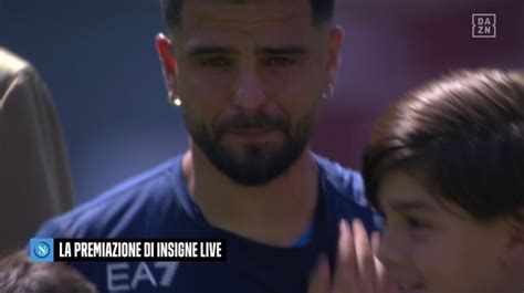 Insigne Le Lacrime Durante La Lettera L Addio Al Napoli