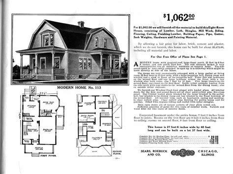 Sears Catalog ‘kit Homes’ From The Early 20th Century ~ Vintage Everyday