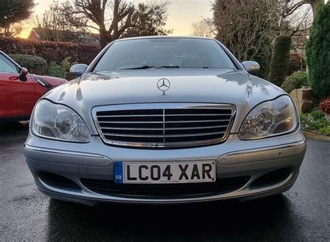 2004 Mercedes S Class Blue Semi Automatic 5 Speed Right Hand Drive In Bradford United Kingdom