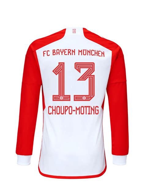 Enfants Maillot Manches Longues Domicile Blanc Fc Bayern Munich