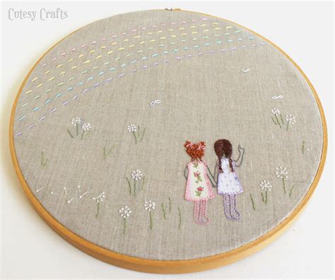 Embroidery Hoop Patterns Cutesy Crafts