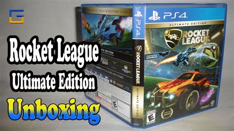 Rocket League Ultimate Edition Ps Unboxing Overview Youtube