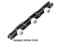 Outboard Roller Chain Series Double Pitch Type With Brake On U S