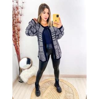 Blusa De Frio Cardigan Feminina Casaco Tricot Rd Sd Shopee Brasil