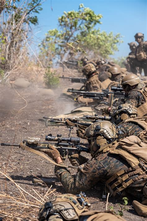 Dvids Images Mrf D Marines Conduct Combined Arms Live Fire Exercise