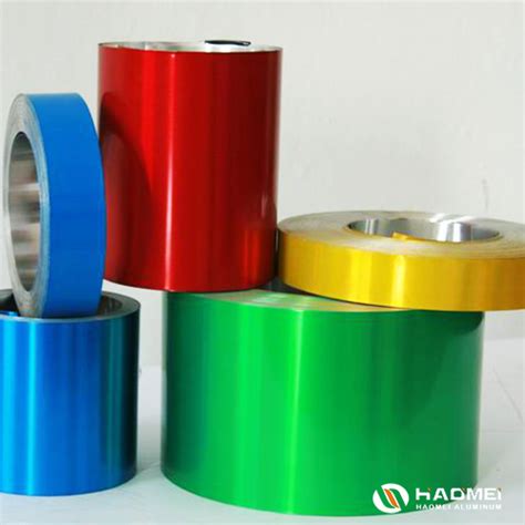 Colored Aluminum Foil Coloured Aluminium Foil Haomei