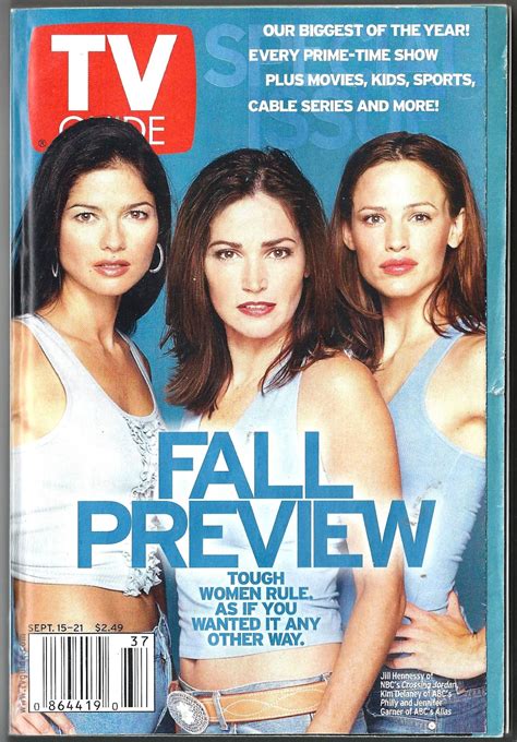 Past Print TV Guide Fall Preview Covers