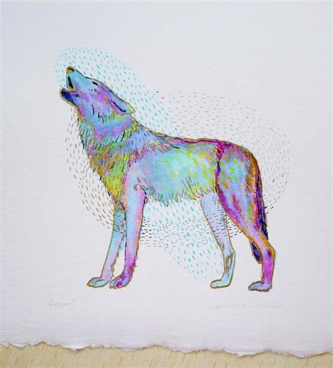 Spirit Wolf Drawing at PaintingValley.com | Explore collection of ...