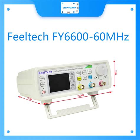 Feeltech FY6600 60MHz 고정밀 디지털 제어 듀얼 채널 DDS 기능/임의 신호 발생기|Demo Board ...
