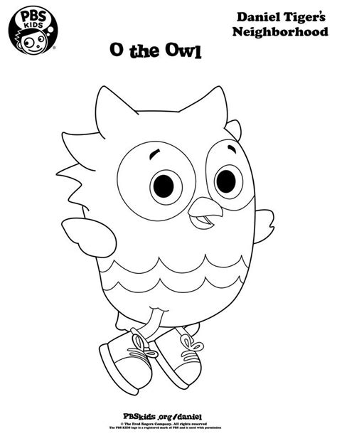 Daniel Tiger Coloring Pages - Coloring Home