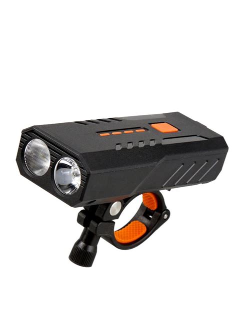 Fiets Koplamp Usb Led Oplaadbare Fiets Stuur Lamp Grandado