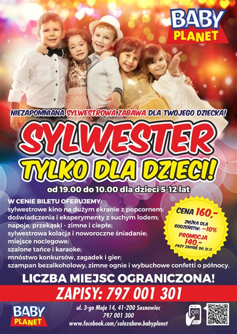 Sylwester Dla Dzieci W Baby Planet W Sosnowcu