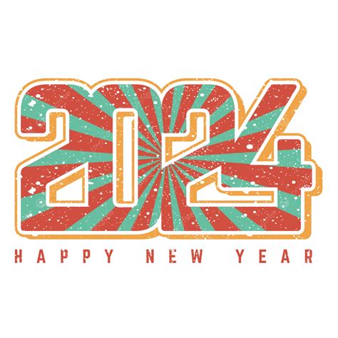 New Year 2024 Vector T Shirt Design T Shirt Design Design Vector T