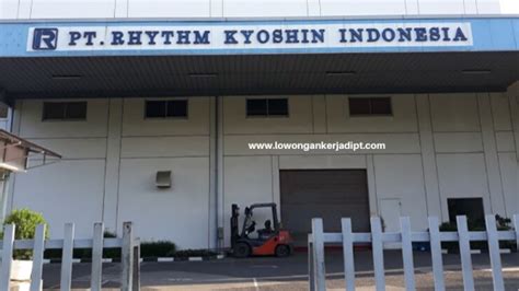 Lowongan Kerja Pt Rhythm Kyoshin Indonesia Kumker