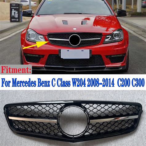 Amg Style Grill For Mercedes Benz C Class W C C