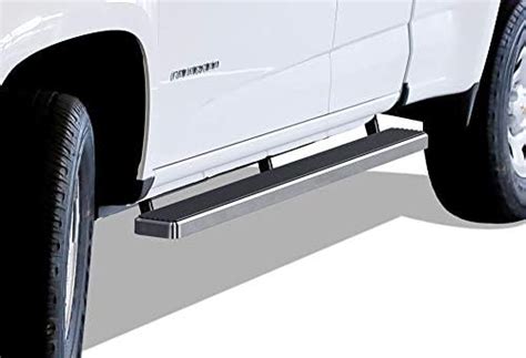 Aps Premium 5in Stainless Steel Running Boards Compatible With Chevy Colorado Gmc