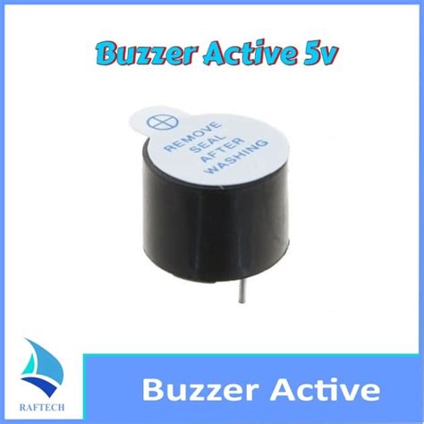 Jual Buzzer Active Aktif V Mm Elektromagnet Suara Sot Plastic High