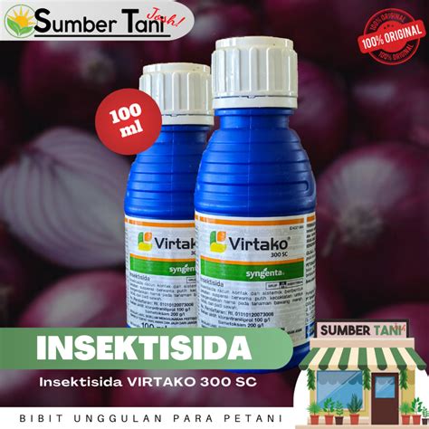 Jual Insektisida Virtako 300sc Syngenta Isi 100ml Shopee Indonesia