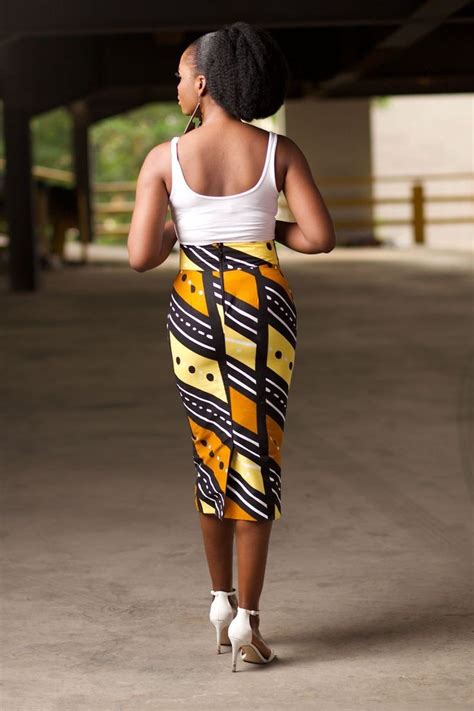 Ankara Pencil Skirts Perfect Skirt For Every Black Woman Toskyfashion