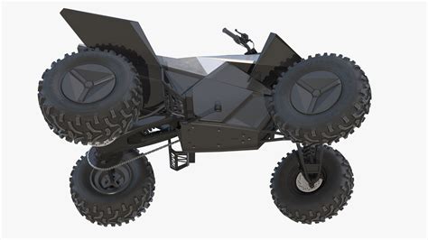 Tesla Cyberquad Atv Rigged 3d Model 119 Max Free3d