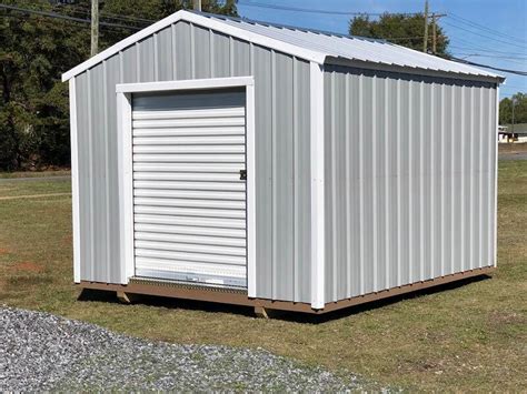 Utility Shed with Roll-up Door | Hometown Sheds