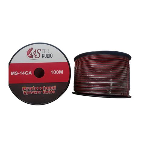 Cable Oxigenado 14 MS 14GA 100 Metros MS Car Audio