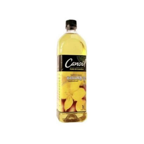 Pack De 12 Aceite Canoil Puro De Canola 1 L Canoil Canola Bodega