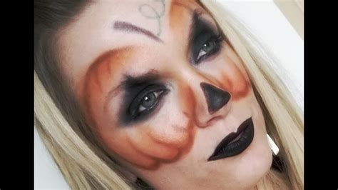 Cute Pumpkin Makeup