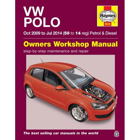 VW VOLKSWAGEN Polo 2009 2014 RTH05638 Revue Technique Haynes Anglais