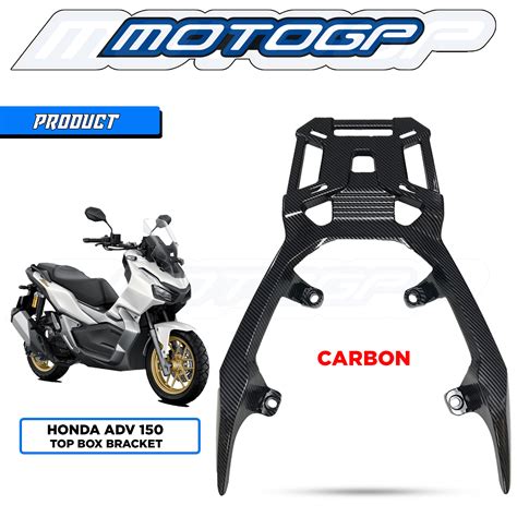 Moto Centre 1 Pc Honda ADV 150 Grab Bar Bracket Moto Box Bracket Top