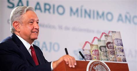 Amlo Anuncia Que Ya Prepara Aumento Al Salario Mínimo Para El Próximo Año Noticias México