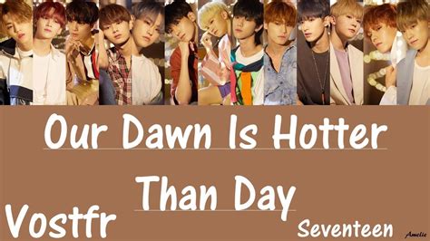 Seventeen Our Dawn Is Hotter Than Day Color Coded Han Rom