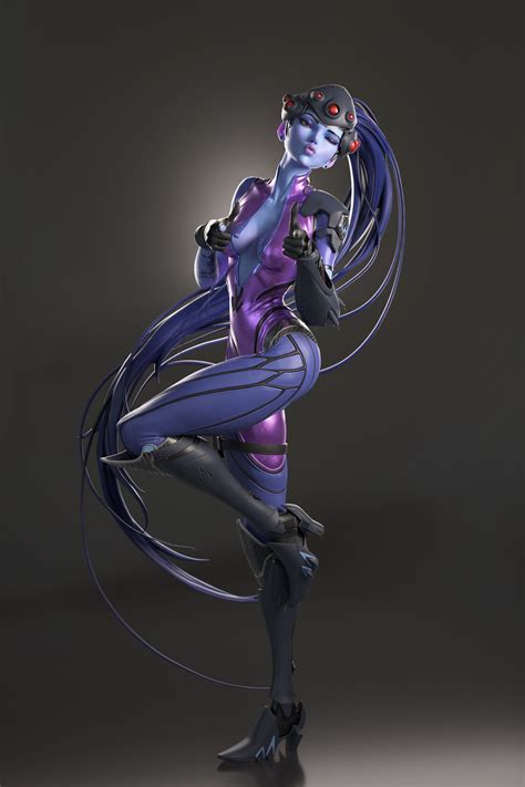 Artstation Widowmaker Qi Sheng Luo Widowmaker Overwatch Widowmaker Overwatch Fan Art