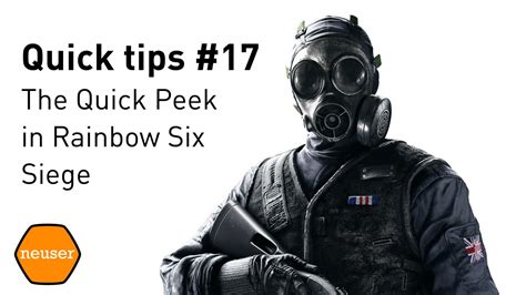 Quick Tips The Quick Peek In Rainbow Six Siege Youtube