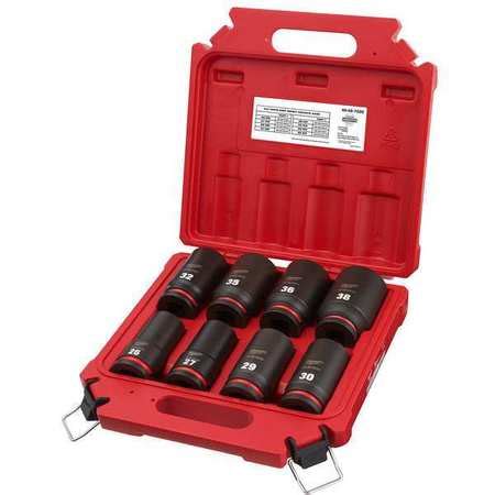 Milwaukee Tool 3 4 In Drive IMPACT SOCKET SET Metric 8 Pc Pcs 49 66