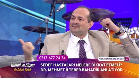 Dr Mehmet İlteber BAHADIR Demet ve Alişan ile Sabah Sabah YouTube