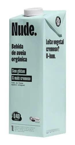 Kit x Leite Vegetal De Aveia Cremoso Orgânico Nude l Frete grátis