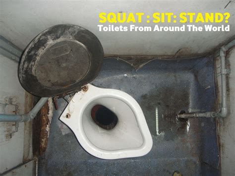 Squat Sit Stand Toilets Around The World