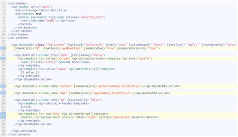 Crear Tabla De Datos En Ionic Con Ngx Datatable PROYECTOS WEB