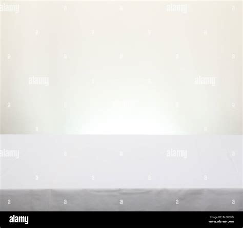 White Table top White Background Stock Photo - Alamy