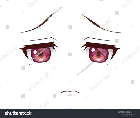 Anime Girl Sad Eyes