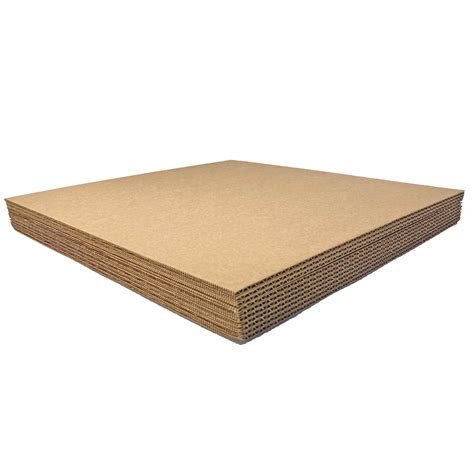 Corrugated Cardboard Filler Insert Sheet Pads 18 Thick 14 X 14 Inc